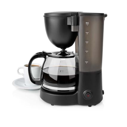 Butler - Filterkaffemaskine 1,25 l med varmeholdende funktion 750W/230V sort