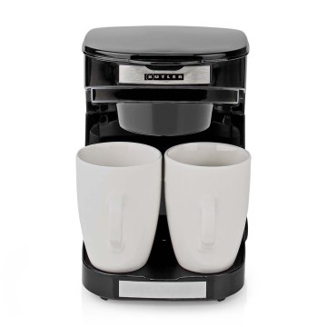 Butler - Kaffemaskine til to kopper, 450 W/230 V, sort