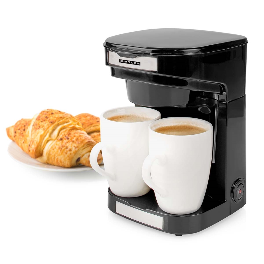 Butler - Kaffemaskine til to kopper, 450 W/230 V, sort