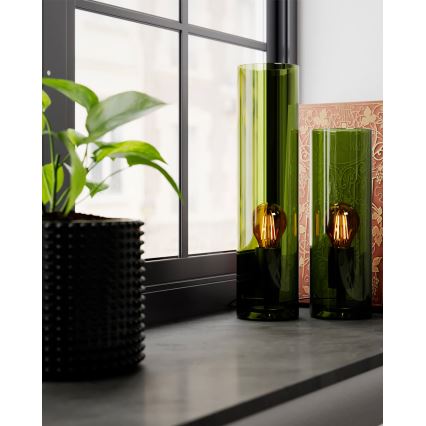 ByRydens - Bordlampe FLAKE 1xE27/8W/230V grøn