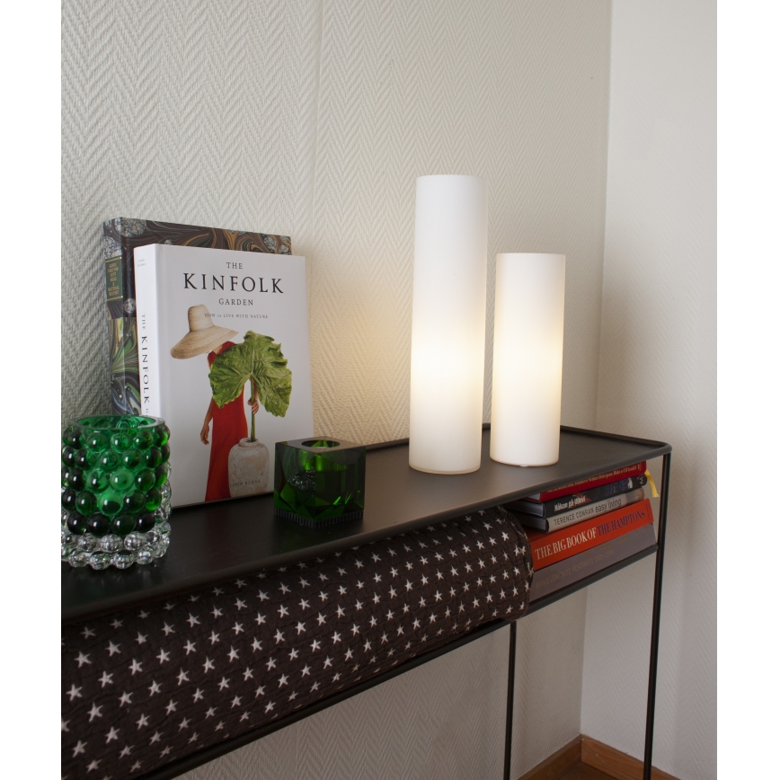 ByRydens - Bordlampe FLAKE 1xE27/5W/230V hvid