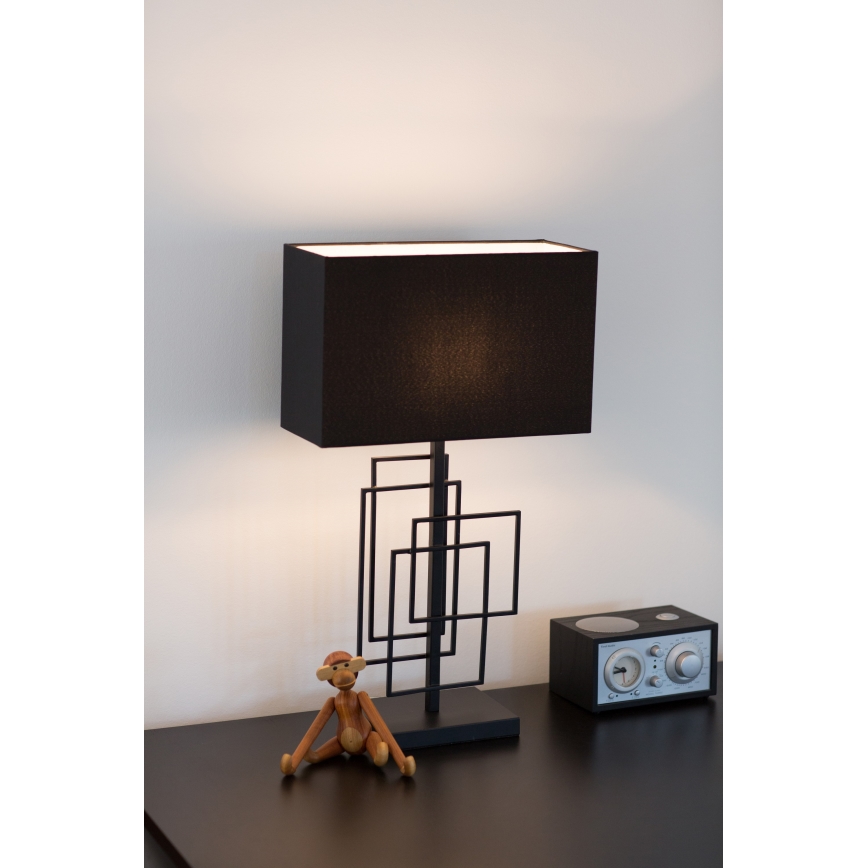 ByRydens - Bordlampe PARAGON 1xE27/5W/230V sort