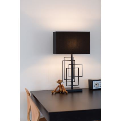 ByRydens - Bordlampe PARAGON 1xE27/5W/230V sort