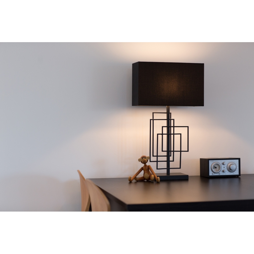 ByRydens - Bordlampe PARAGON 1xE27/5W/230V sort