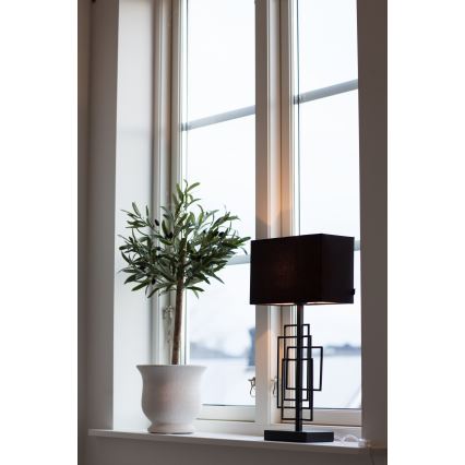 ByRydens - Bordlampe PARAGON 1xE27/5W/230V sort