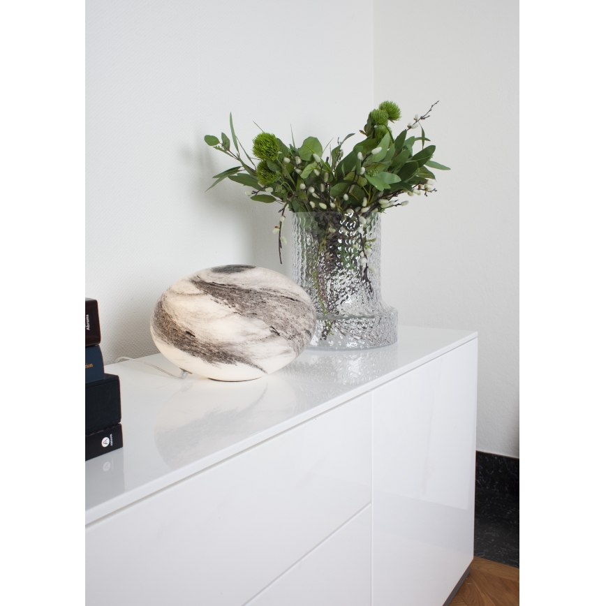 ByRydens - Bordlampe MIRA 1xE14/5W/230V grå