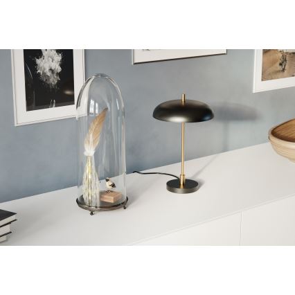 ByRydens - Bordlampe SHELBY 3xG9/5W/230V sort/guldfarvet