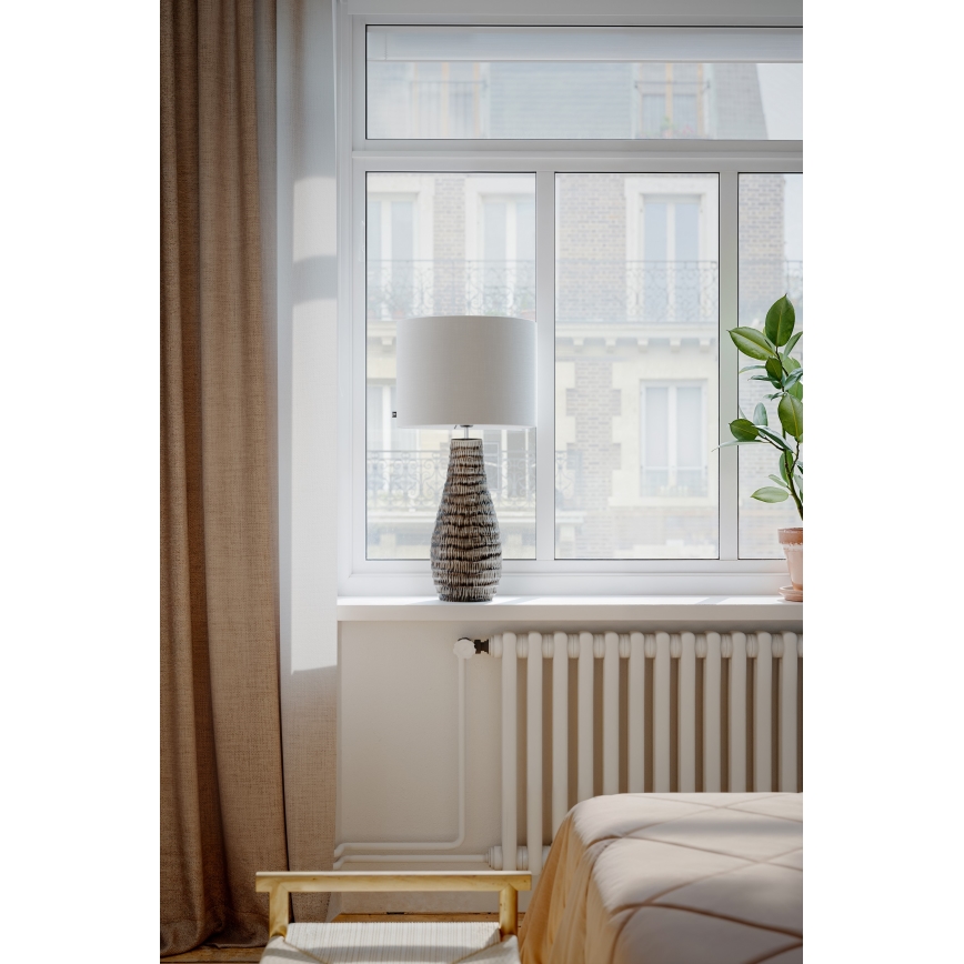 ByRydens - Bordlampe BARTHA 1xE27/8W/230V beige