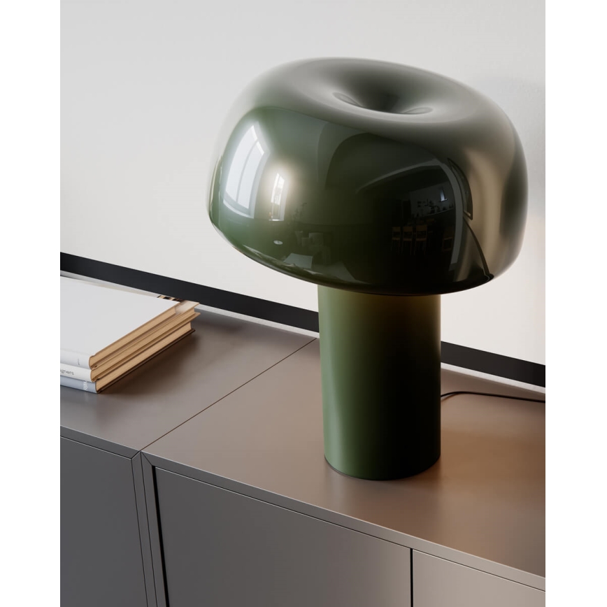 ByRydens - Bordlampe LEAN ON ME 1xE27/8W/230V grøn