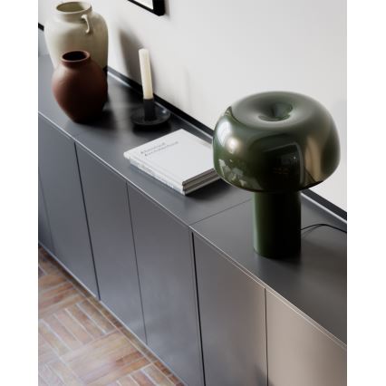 ByRydens - Bordlampe LEAN ON ME 1xE27/8W/230V grøn