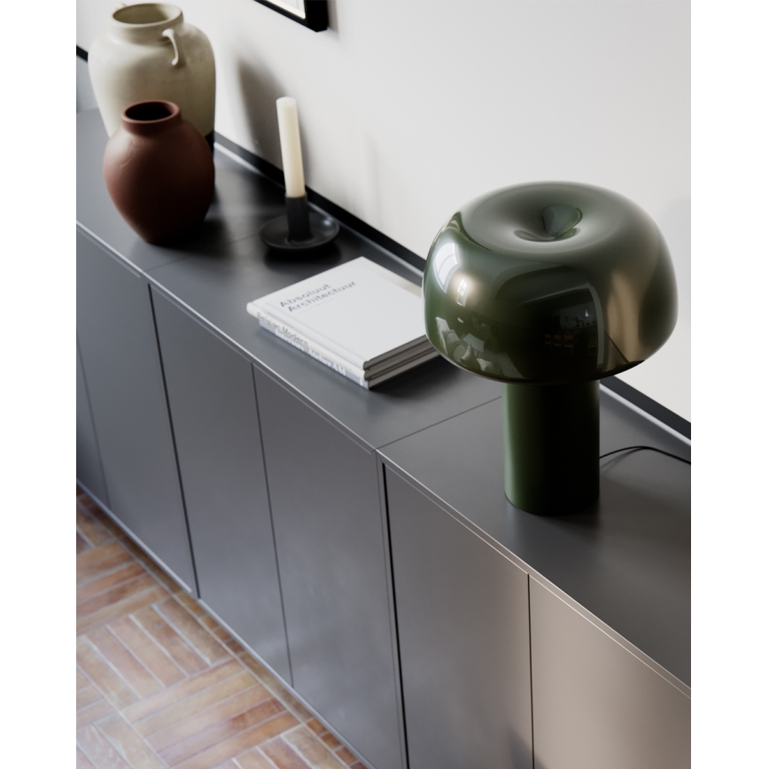 ByRydens - Bordlampe LEAN ON ME 1xE27/8W/230V grøn