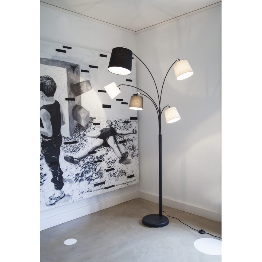 ByRydens - Gulvlampe FOGGY 5xE14/5W/230V