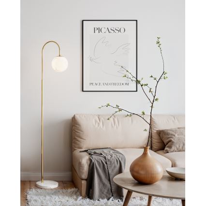 ByRydens - Gulvlampe BELLAGIO 1xE27/8W/230V