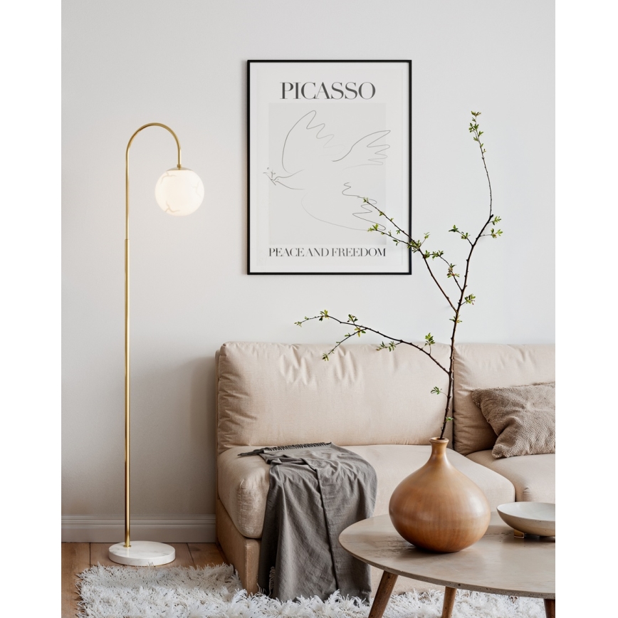 ByRydens - Gulvlampe BELLAGIO 1xE27/8W/230V