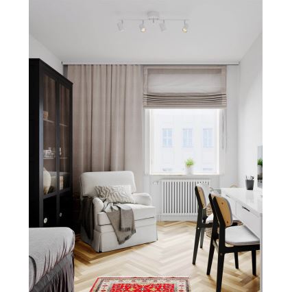 ByRydens - Spotlampe CORRECT 4xGU10/7W/230V hvid