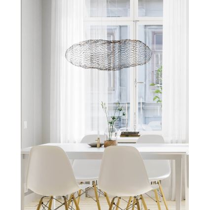 ByRydens - LED pendel HAYDEN LED/15W/230V sort