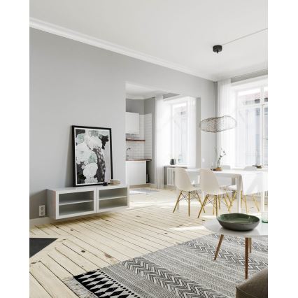 ByRydens - LED pendel HAYDEN LED/15W/230V sort