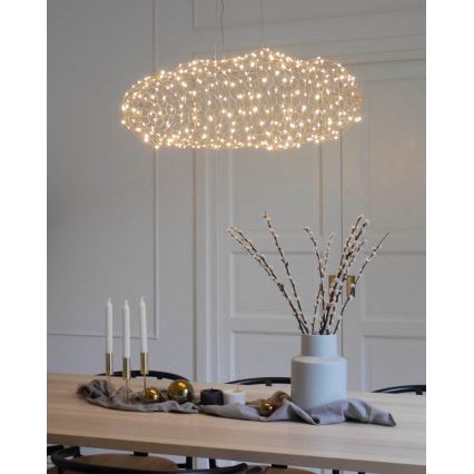 ByRydens - LED pendel HAYDEN LED/15W/230V guldfarvet