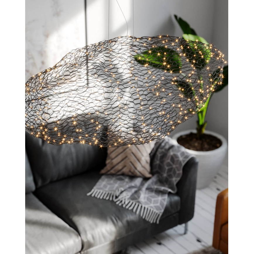 ByRydens - LED pendel HAYDEN LED/20W/230V sort