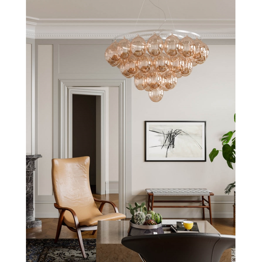 ByRydens - Kabelpendel GROSS GIANT 8xE27/8W/230V