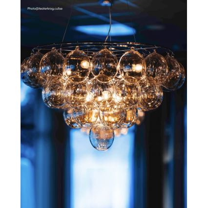 ByRydens - Kabelpendel GROSS GIANT 8xE27/8W/230V