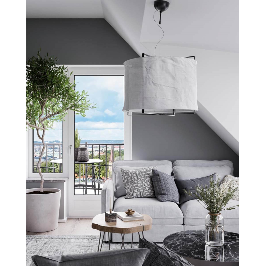 ByRydens - Pendel på ledning SOFTY 1xE27/5W/230V