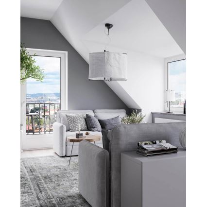 ByRydens - Pendel på ledning SOFTY 1xE27/5W/230V