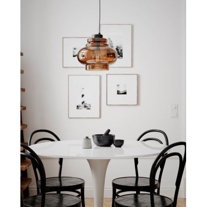 ByRydens - Pendel med ledning DOLORES 1xE27/5W/230V