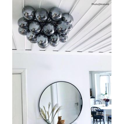 ByRydens - Loftlampe GROSS 6xG9/5W/230V røget/sort diameter 50 cm