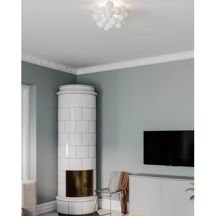 ByRydens - Loftlampe GROSS 6xG9/5W/230V hvid diameter 50 cm