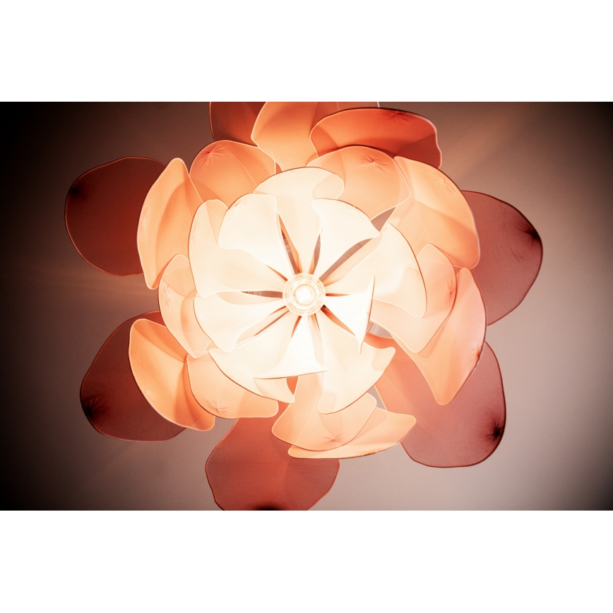 ByRydens - Pendel LOU LOU 1xE27/5W/230V lyserød diameter 80 cm