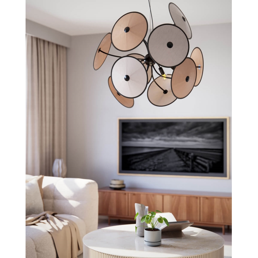 ByRydens - Lysekrone med kabel CAPPELLO 4xE14/5W/230V