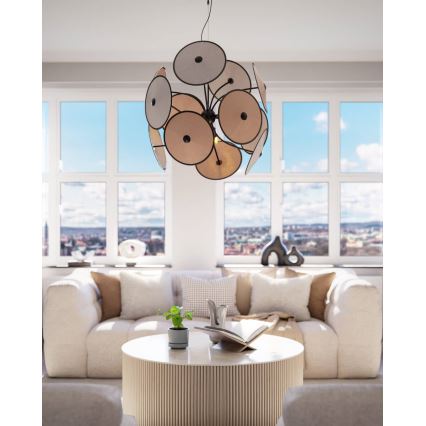 ByRydens - Lysekrone med kabel CAPPELLO 4xE14/5W/230V