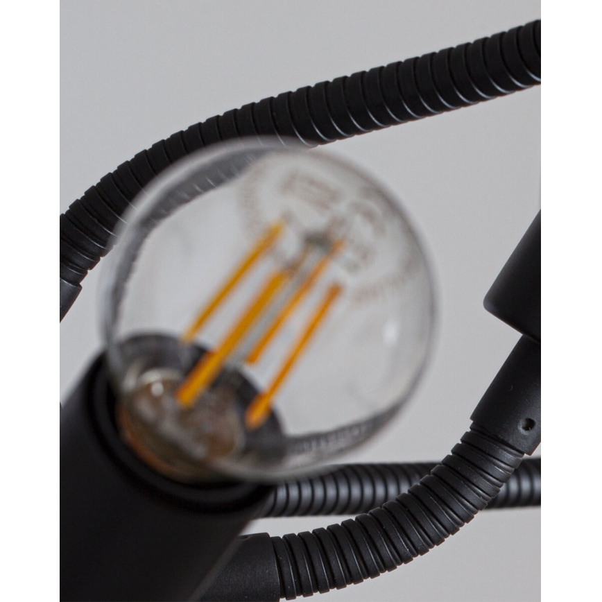 ByRydens - Lysekrone med kabel CAPPELLO 4xE14/5W/230V