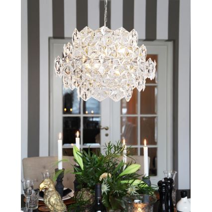 ByRydens - Lysekrone på kæde MONARQUE MINI 3xE14/8W/230V klar