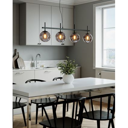 ByRydens - Pendel på wire BOYLE 4xE27/8W/230V