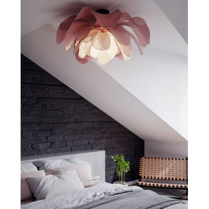 ByRydens - Plafondlampe LOU LOU 1xE27/8W/230V rosa