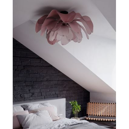 ByRydens - Plafondlampe LOU LOU 1xE27/8W/230V rosa