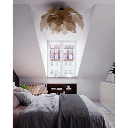 ByRydens - Overflademonteret lysekrone LOU LOU 1xE27/8W/230V beige