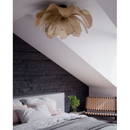 ByRydens - Overflademonteret lysekrone LOU LOU 1xE27/8W/230V beige
