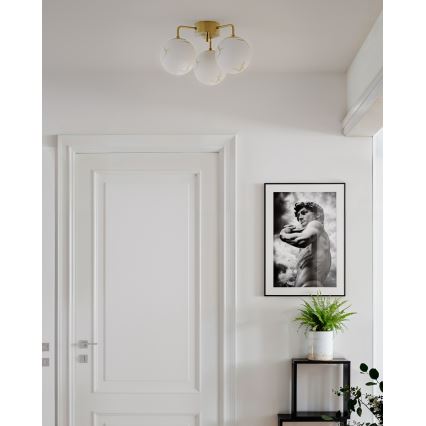 ByRydens - Loftmonteret lysekrone BELLAGIO 3xE27/8W/230V