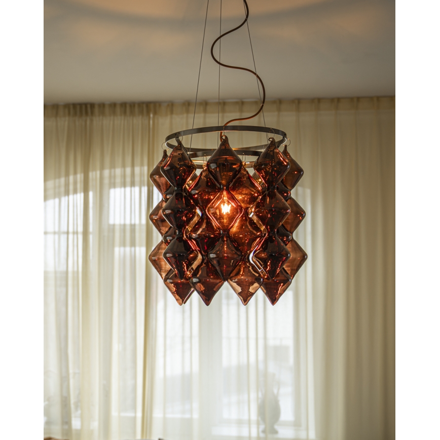 ByRydens - GEMMA pendel på wire 1xE27/5W/230V