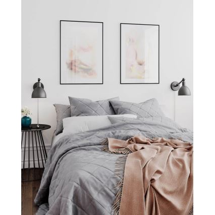 ByRydens - Væglampe BASAR MINI 1xE27/5W/230V sort