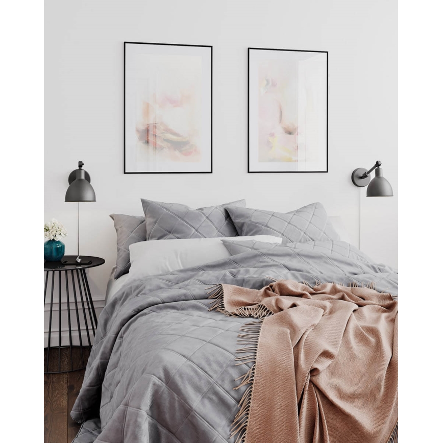 ByRydens - Væglampe BASAR MINI 1xE27/5W/230V sort