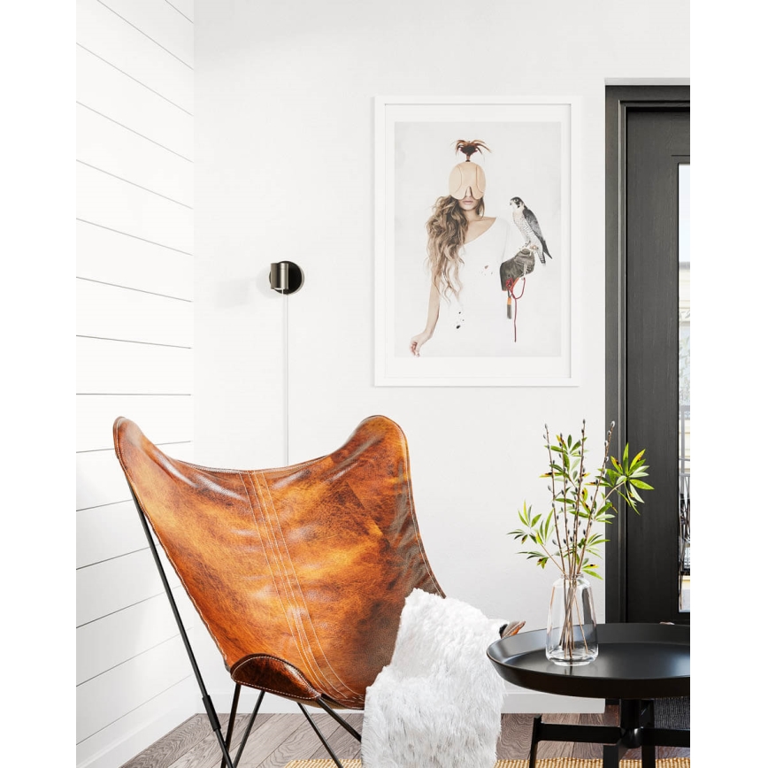 ByRydens - Vægspot dæmpbar CORRECT 1xGU10/7W/230V sort
