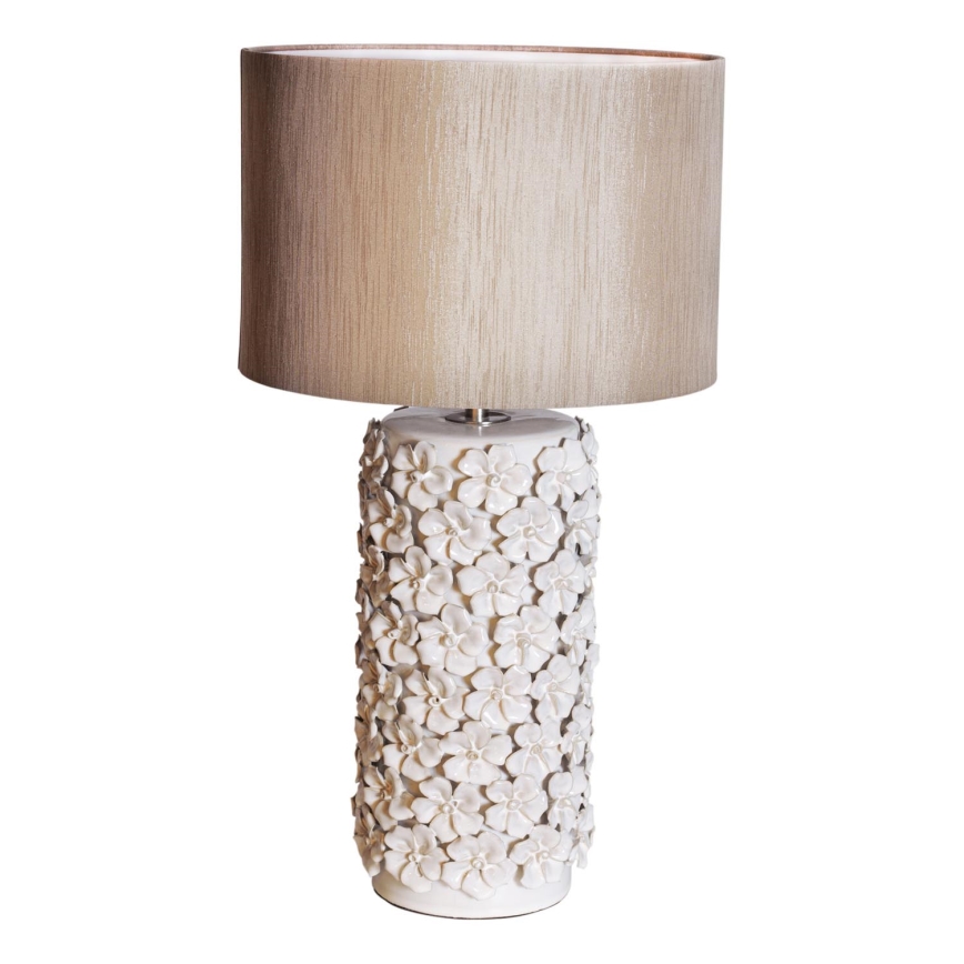 ByRydens - Bordlampe FIORE 1xE27/5W/230V cremefarvet