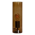 ByRydens - Bordlampe FLAKE 1xE27/8W/230V brun/røget