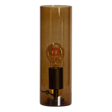 ByRydens - Bordlampe FLAKE 1xE27/8W/230V brun/røget