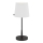 ByRydens - Bordlampe LUMI 1xE27/8W/230V hvid/sort 48,5 cm
