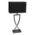 ByRydens - Bordlampe OMEGA 1xE27/5W/230V sort